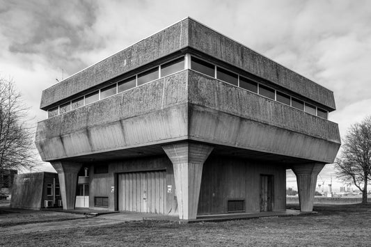 Brutalist Building of the Month: Monitor Building, Beckton Sewage Works