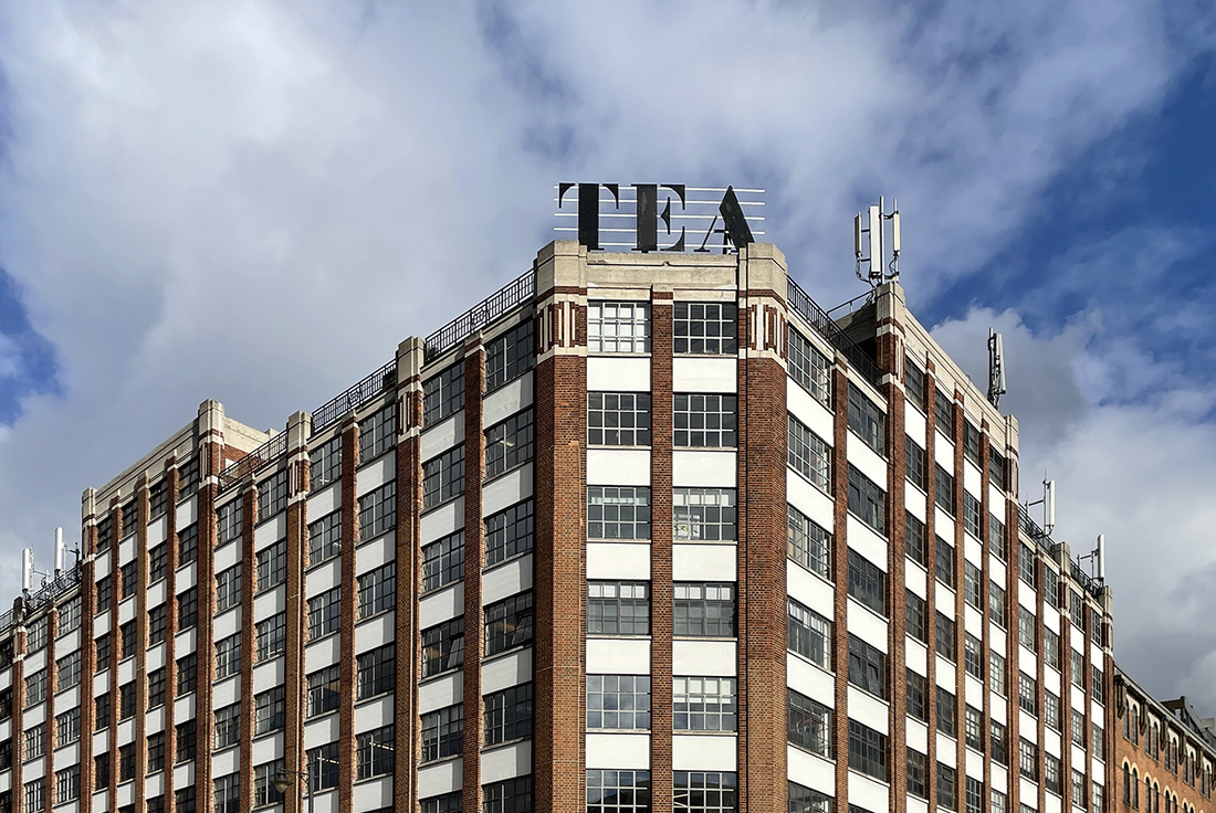 A short history of the Shoreditch Tea Building in London