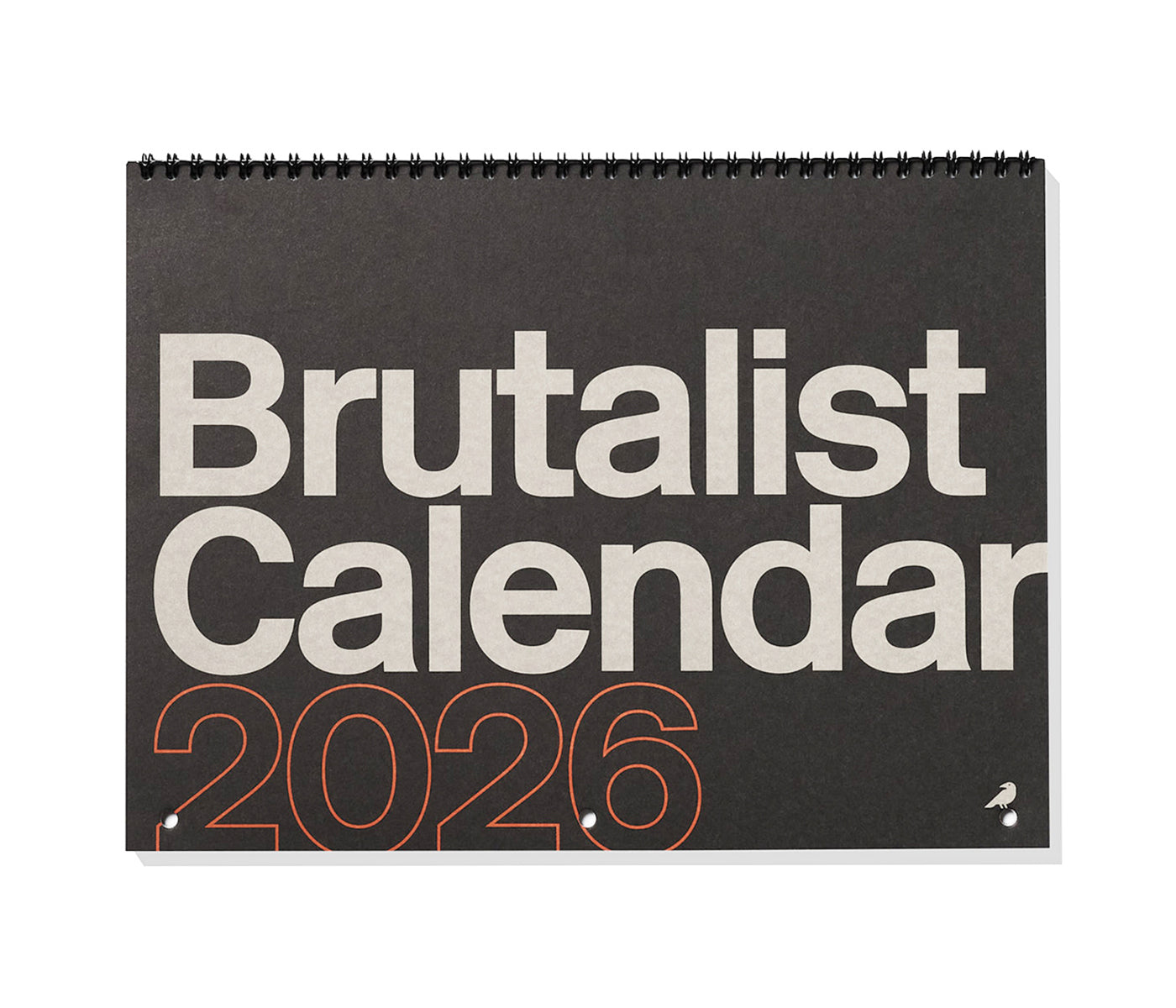 Brutalist Calendar 2026