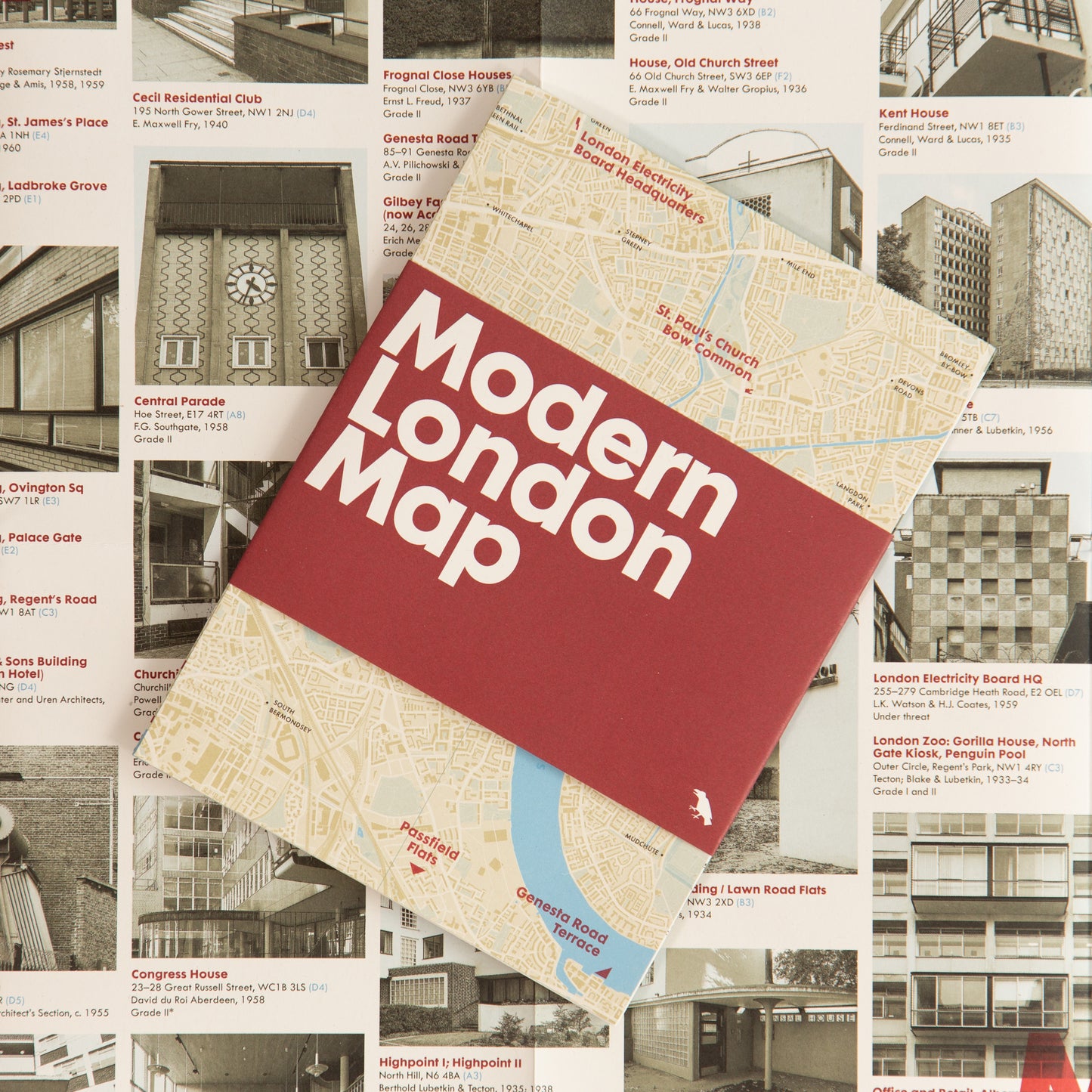 Modernist London Maps Set