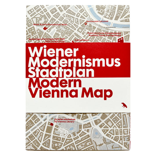 Modern Vienna Map / Wiener Modernismus Stadtplan