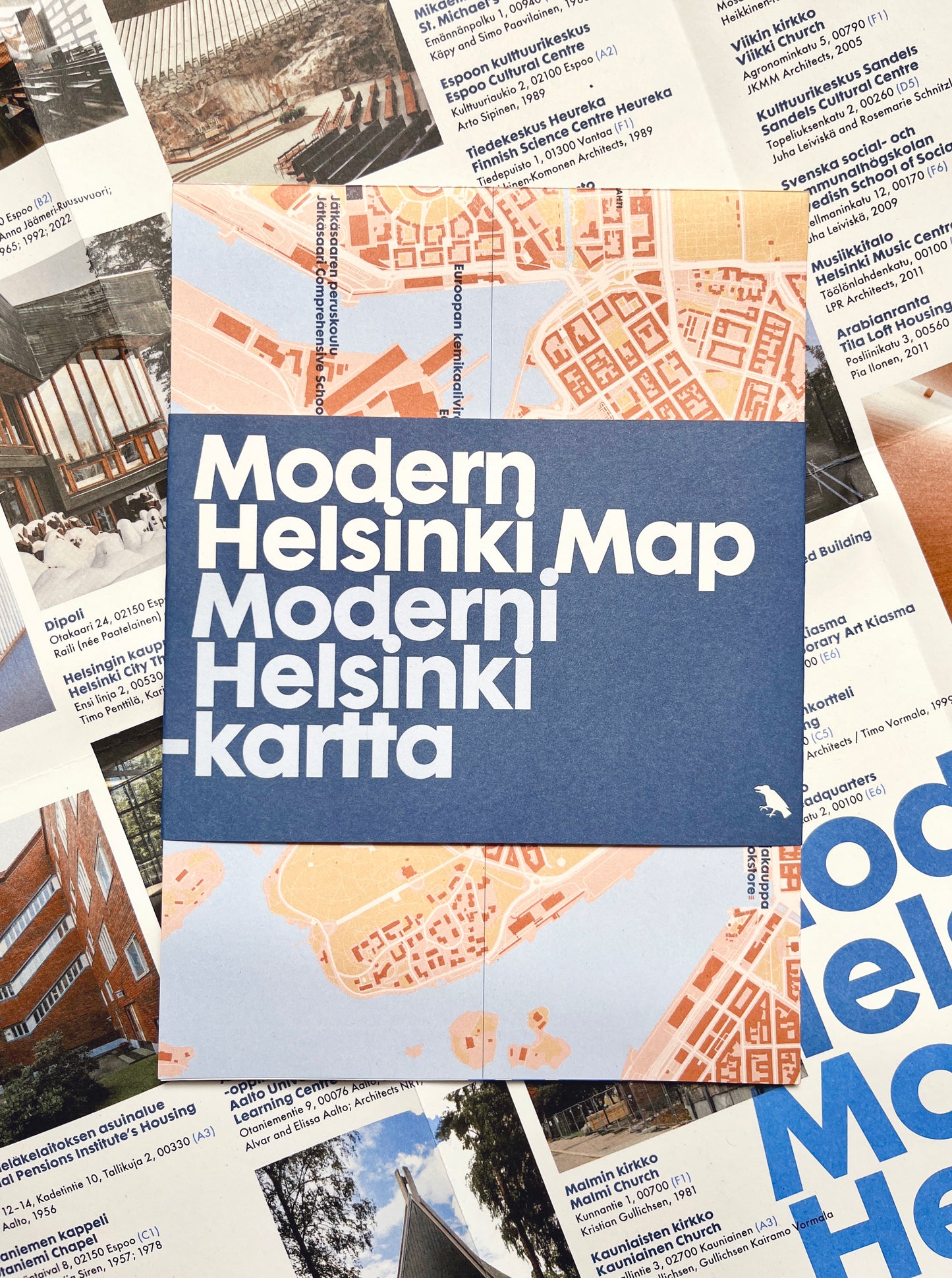 Modern Helsinki Map / Moderni Helsinki -kartta