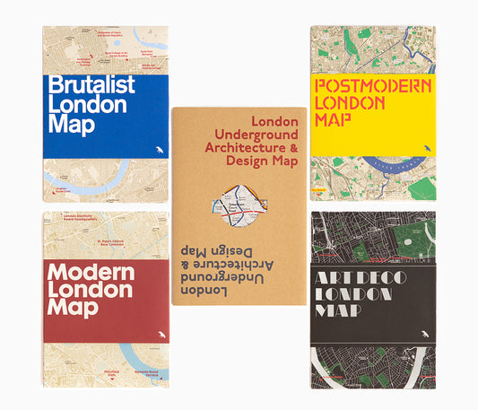 Modernist London Maps Set