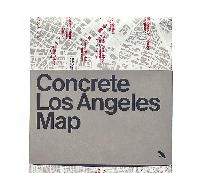 Concrete Los Angeles Map