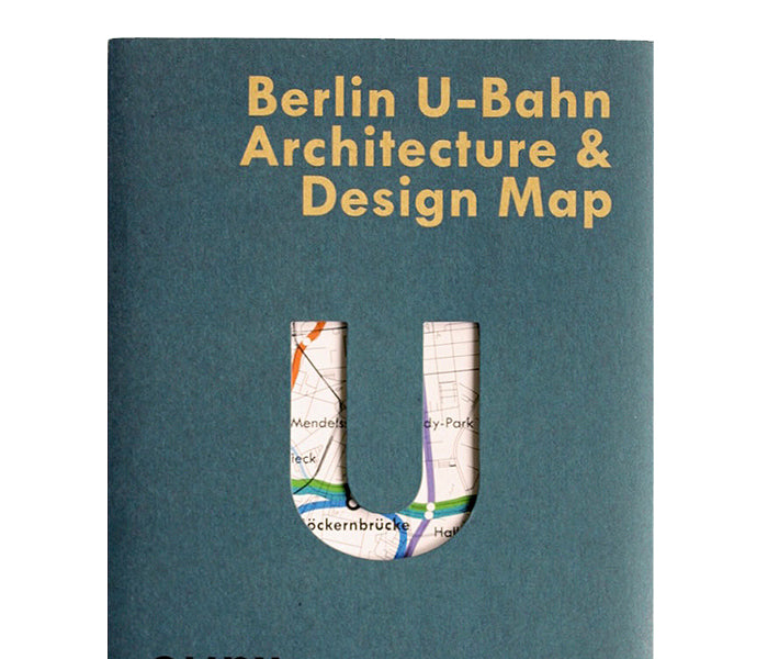 Berlin U-Bahn Architecture & Design Map