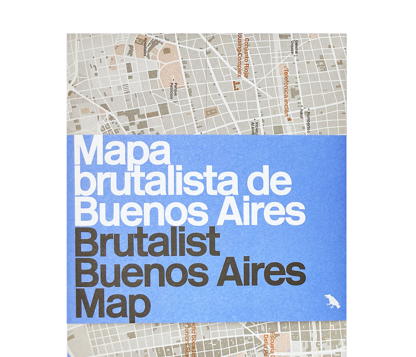 Brutalist Buenos Aires Map