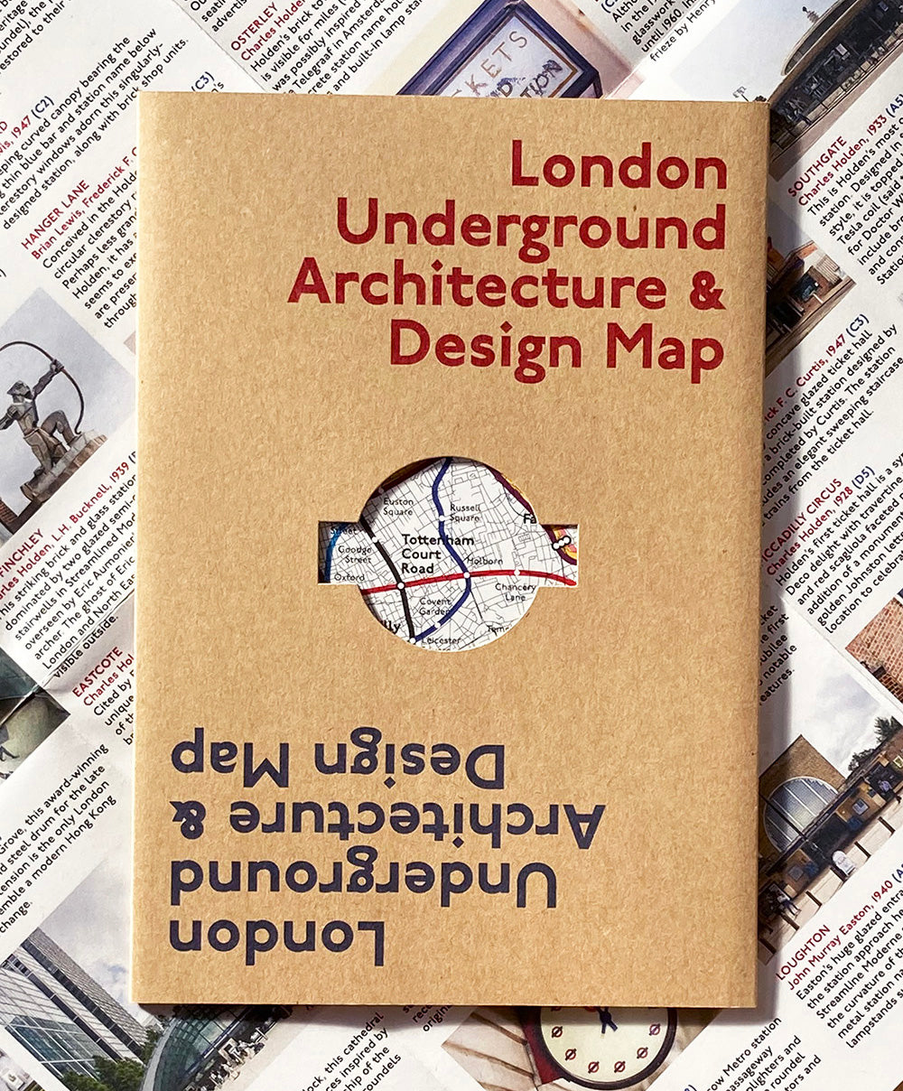 London Underground Architecture & Design Map