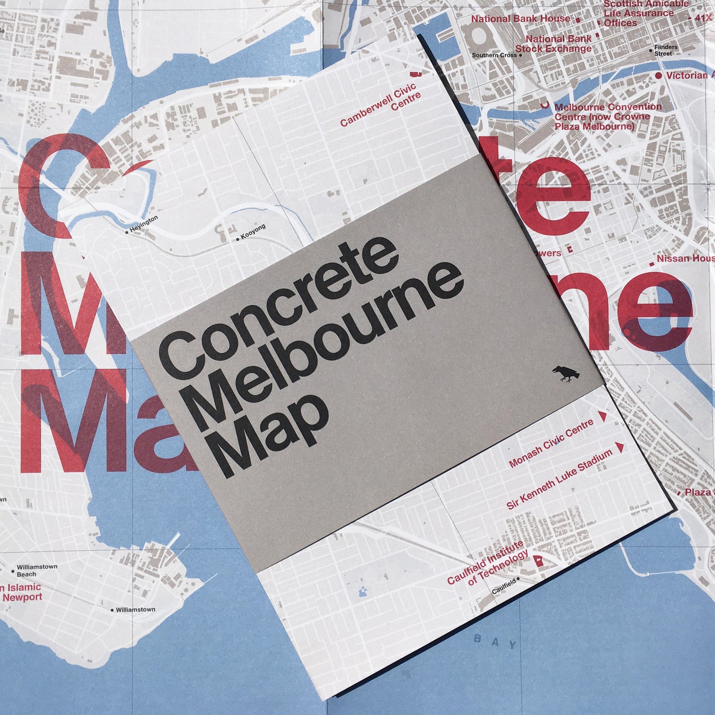 Concrete Melbourne Map