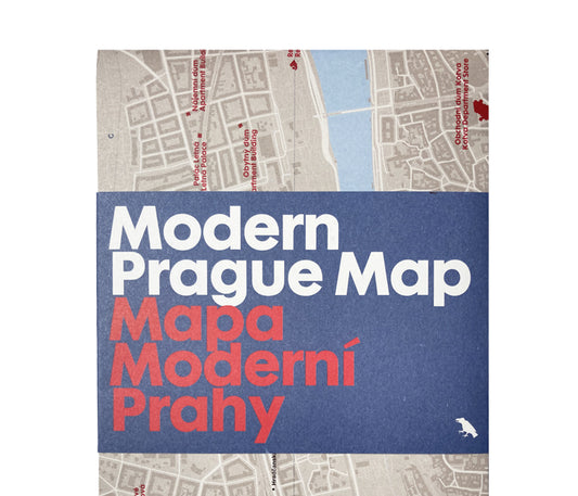 Modern Prague Map / Mapa Moderní Prahy