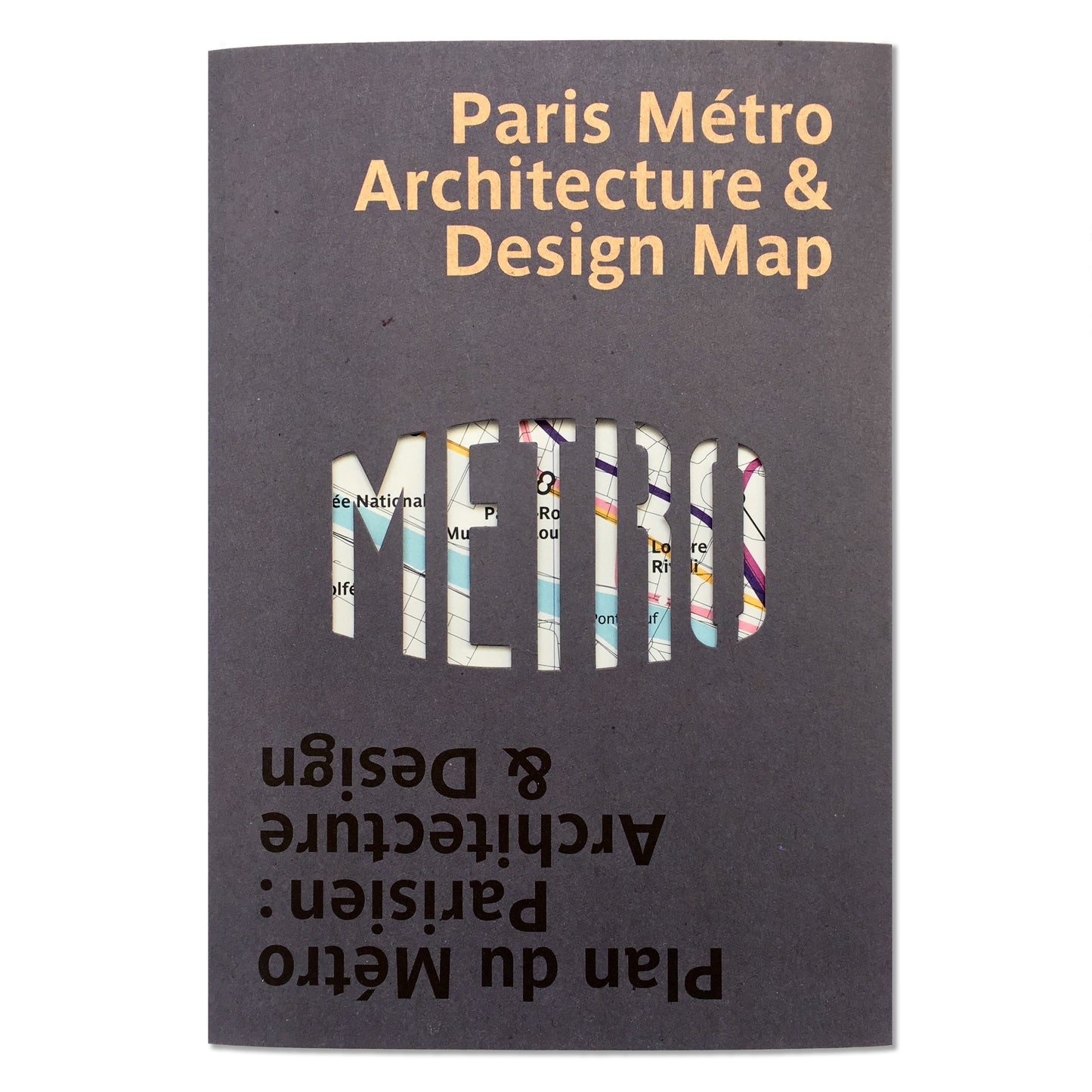 Paris Metro Architecture & Design Map / Plan du Métro Parisien : Architecture & Design