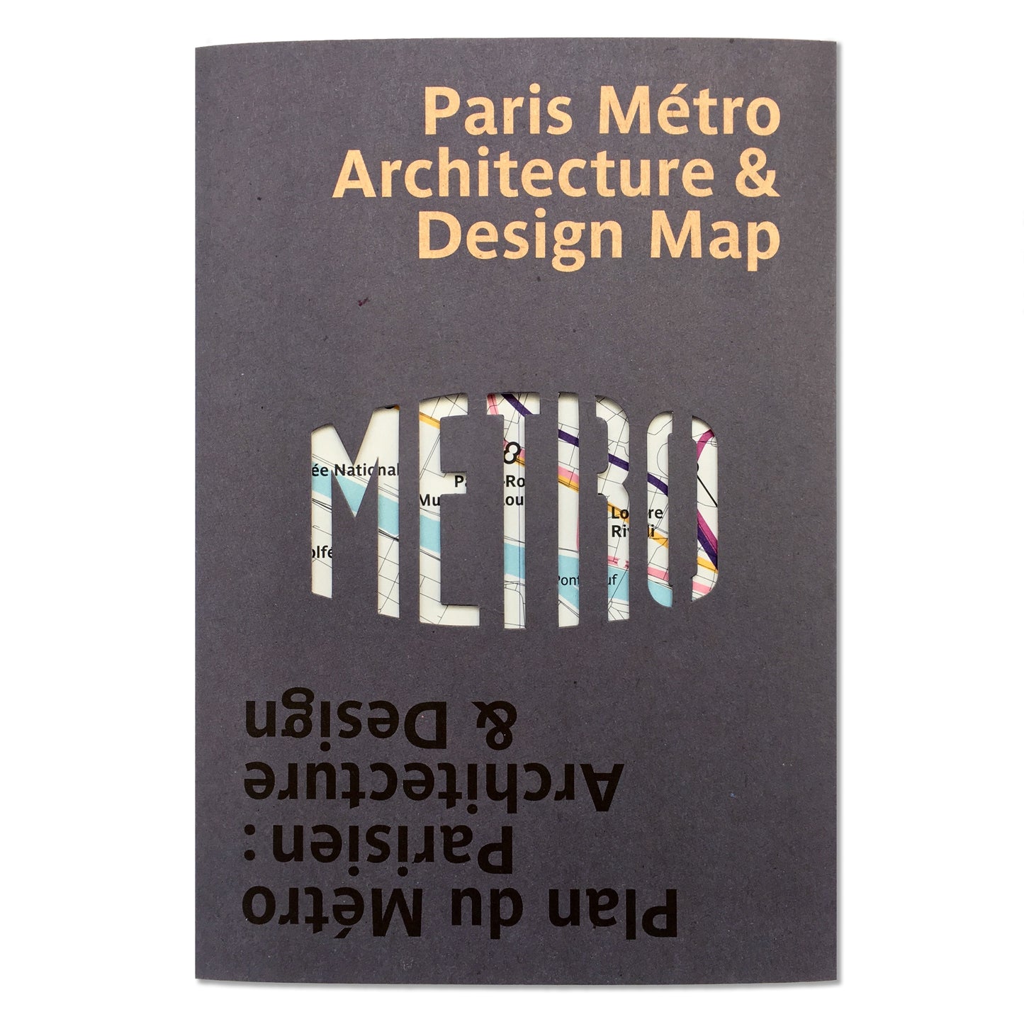 Paris Metro Architecture & Design Map / Plan du Métro Parisien : Architecture & Design