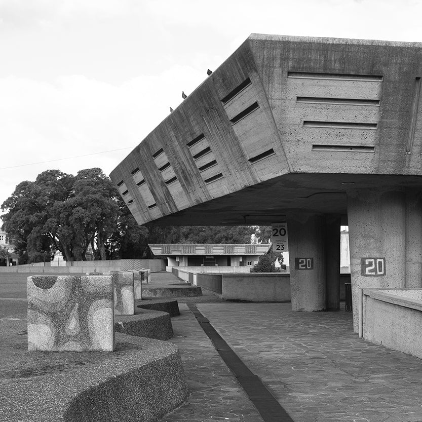 Brutalist Buenos Aires Map