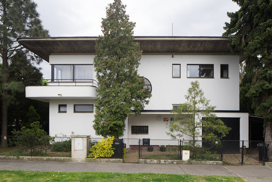 The modernist villas of the Baba Housing Estate in Prague