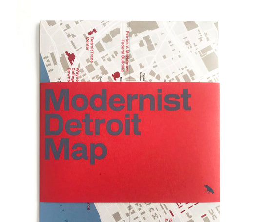 Modernist Detroit Map now available
