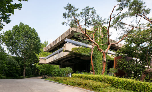 Concrete architecture in Seoul