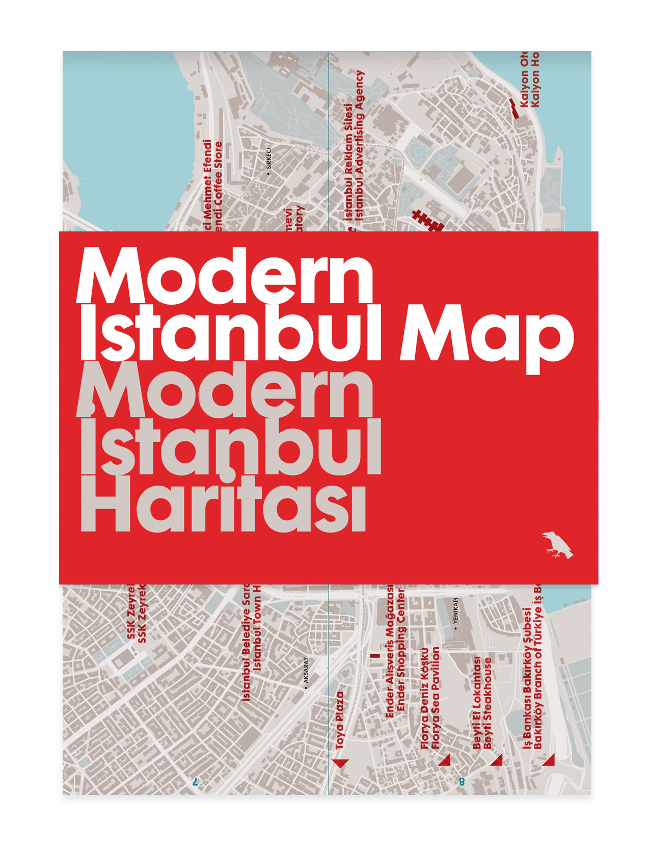 Modern Istanbul Map / Modern İstanbul Haritası