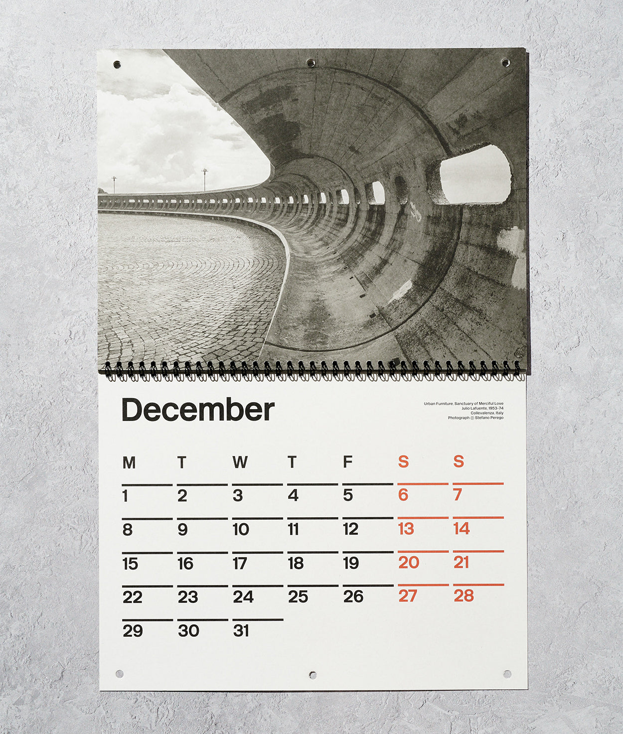 Brutalist Calendar 2025