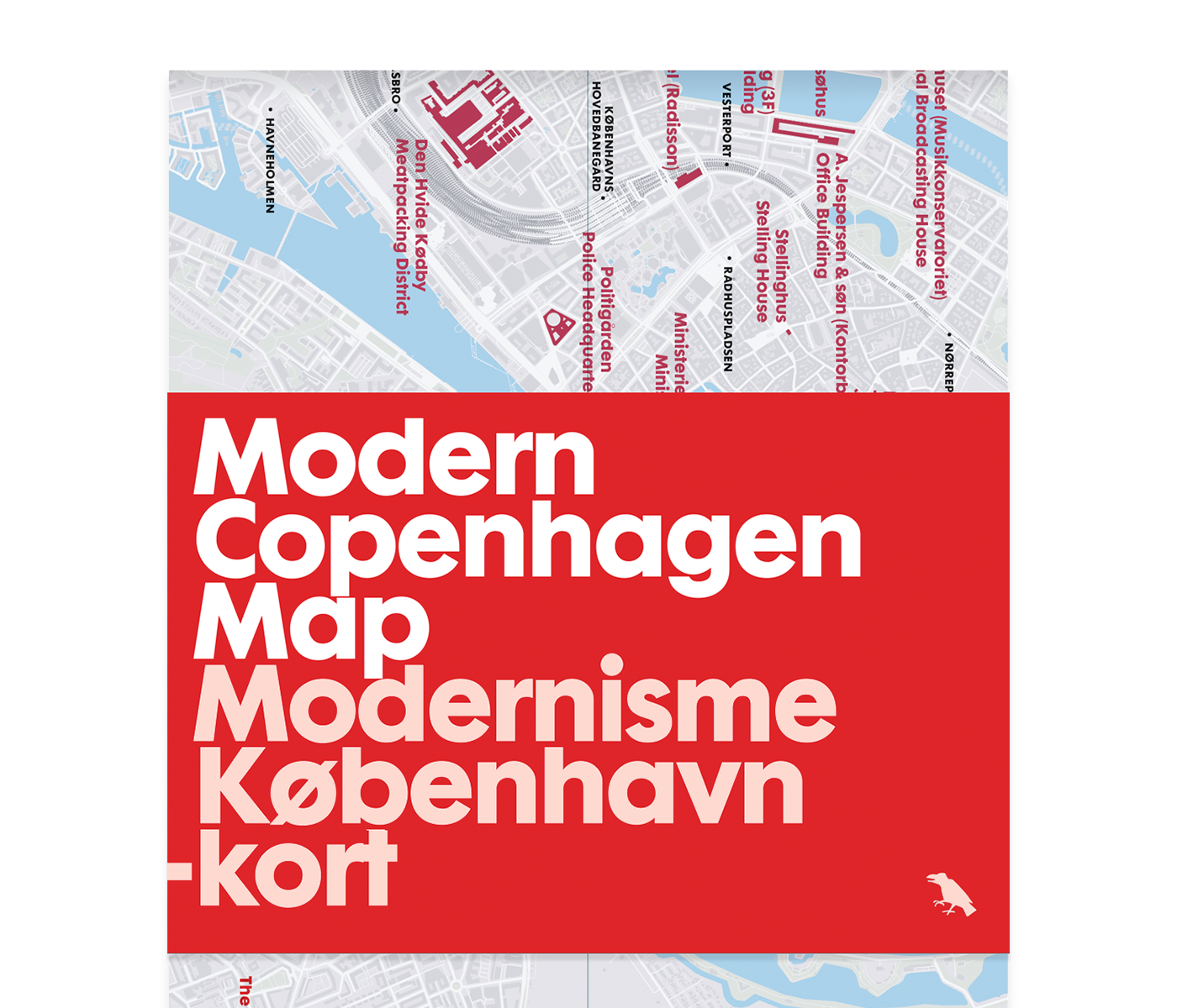 Modern Copenhagen Map Modernist - Copenhagencoverforwebsite