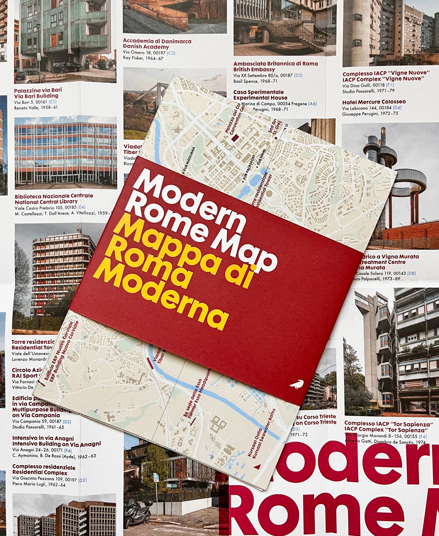 Modern Rome Map / Mappa di Roma Moderna