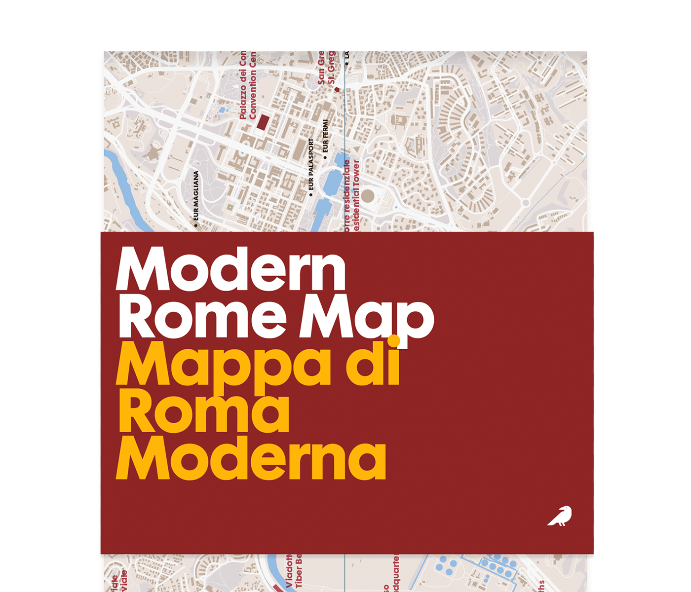 Modern Rome Map / Mappa di Roma Moderna