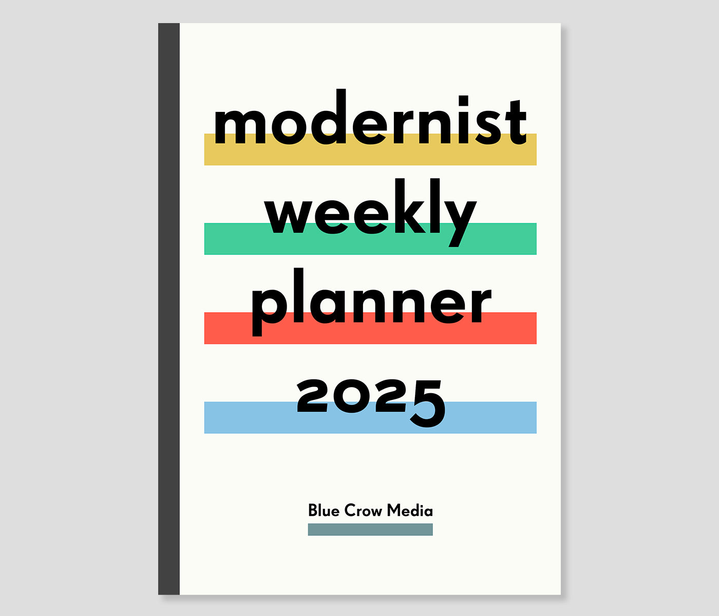 Modernist Weekly Planner 2025