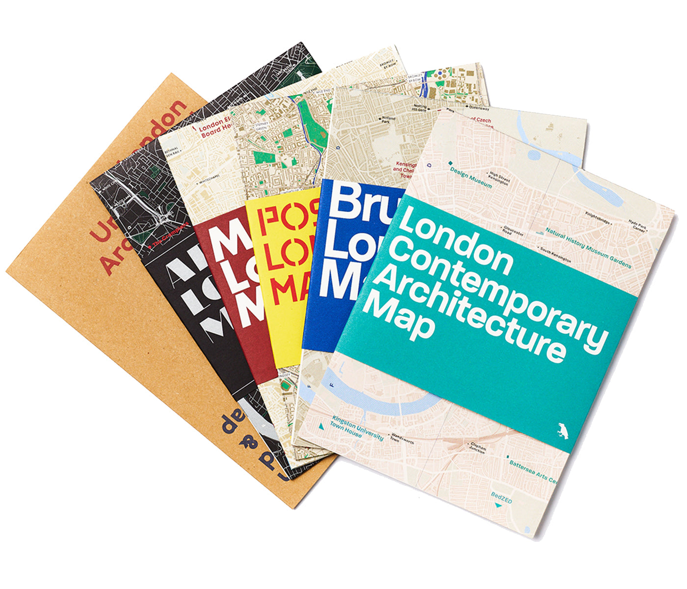 Modernist London Maps Set