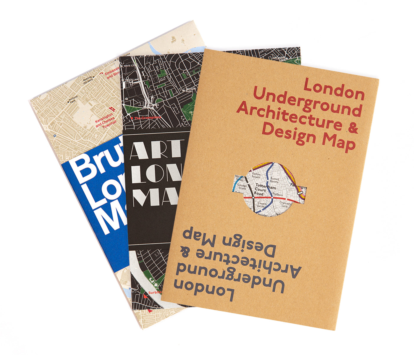 London Architecture Maps – Set of 3