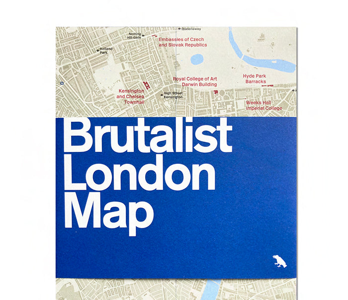 Brutalist London Map