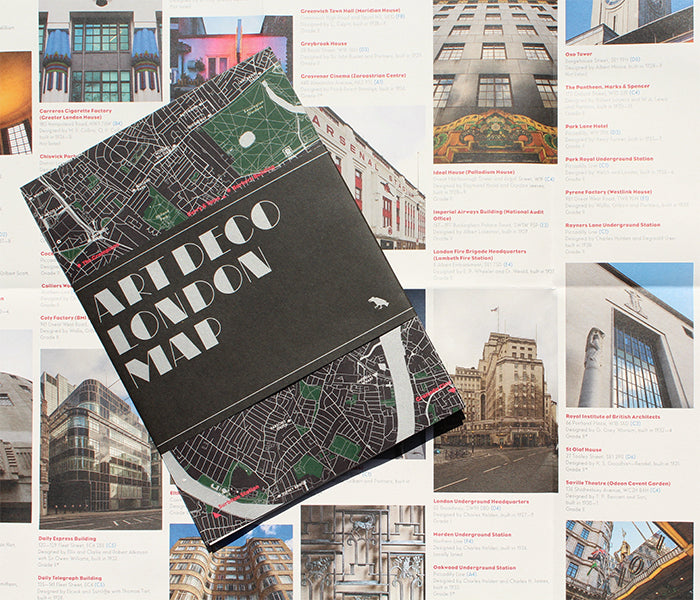 London Architecture Maps – Set of 4