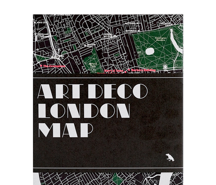 Art Deco London Map