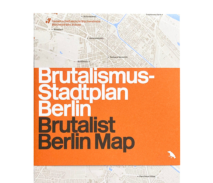 Brutalist Berlin Map