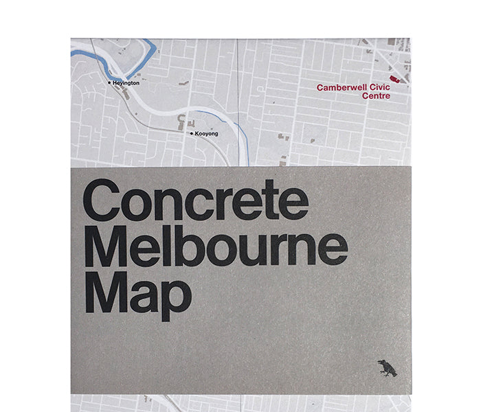 Concrete Melbourne Map