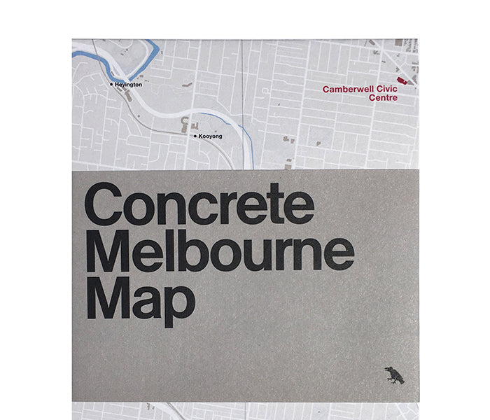Concrete Melbourne Map - Guide to Brutalist and Concrete Architecture ...