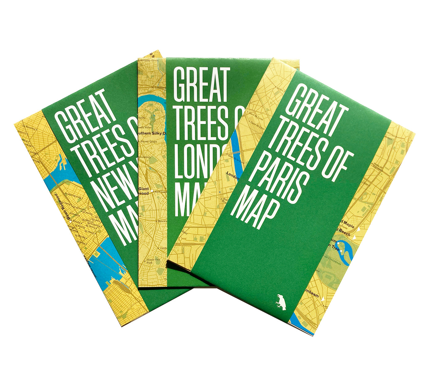 Guide Maps to Great Trees in London, Paris and New York – Blue Crow Media