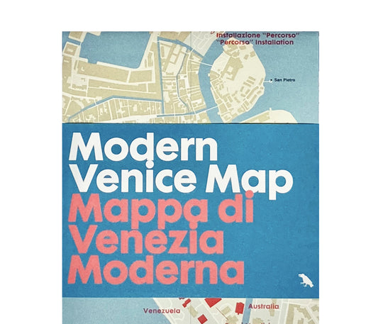 Modern Venice Map / Mappa di Venezia Moderna