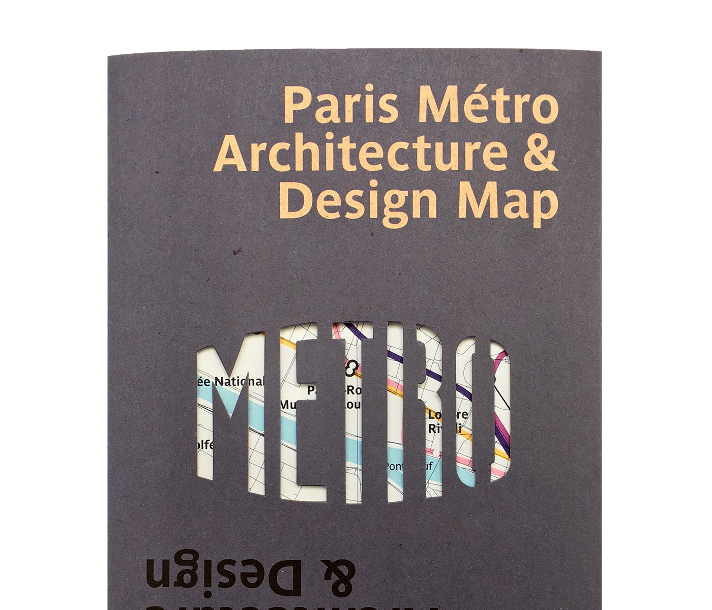 Paris Metro Architecture & Design Map / Plan du Métro Parisien : Architecture & Design